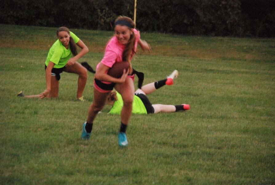 South Moments Powder Puff game 10.03.13