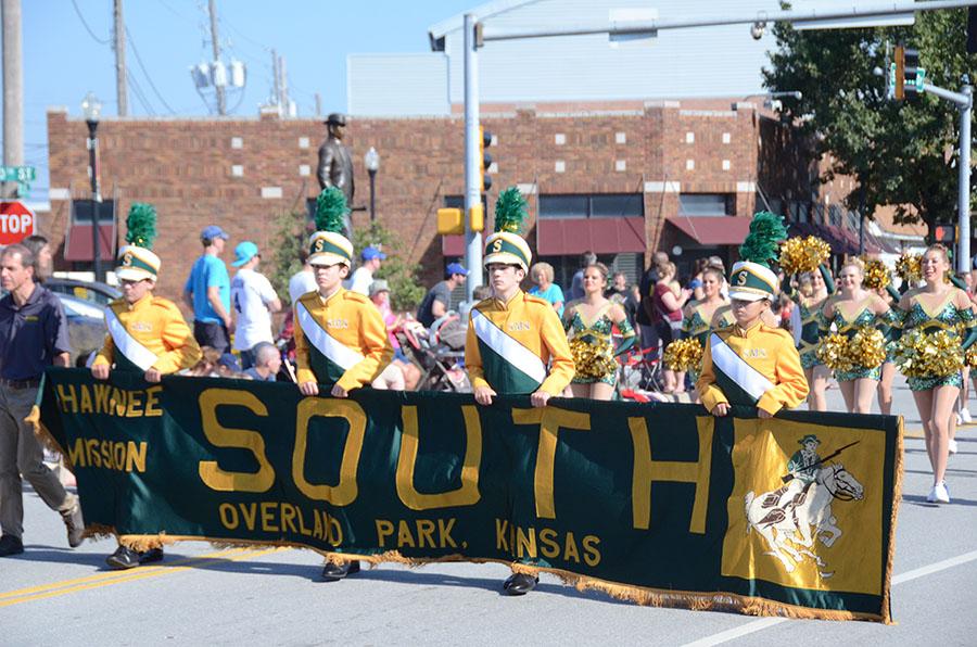 Students March in Overland Park Parade
