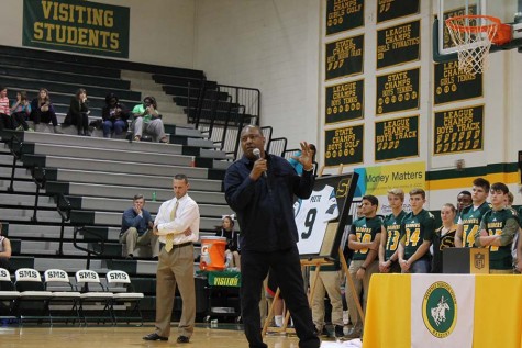 Former Raider football player, Super Bowl winner returns to South