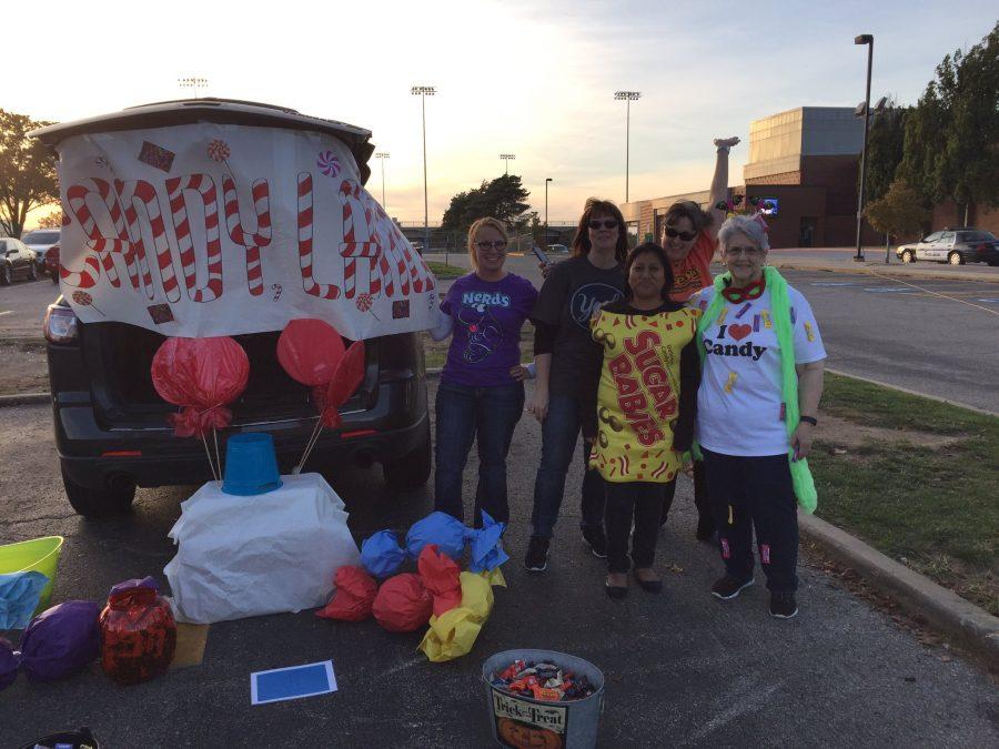 The Office Staffs Candyland trunk won first place at Trunk or Treat on Thursday, Oct. 27.